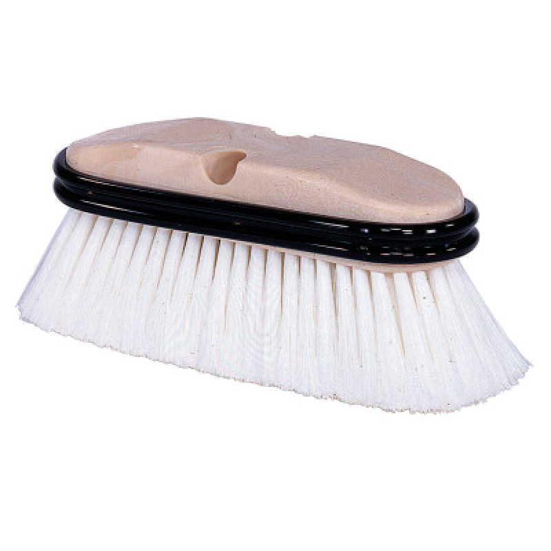 9-1/2" TRUCK WASH BRUSHW/O HANDLE FLAGGED WHI-WEILER CORPORAT-804-44510