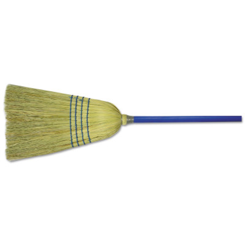 LIGHT IND UPRIGHT BROOM CORN/FIBER FILL  57"-WEILER CORPORAT-804-44548