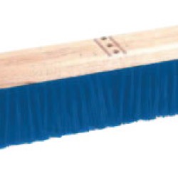 24"CONTRACTOR BROOM STIFF BLUE POLY-WEILER CORPORAT-804-44590