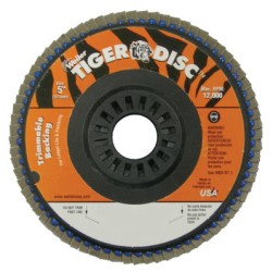 5" X 7/8 TYPE 29 STYLE GRINDING WHEEL 40 GRIT-WEILER CORPORAT-804-50010