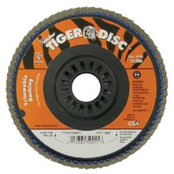 5" X 7/8 TYPE 29 STYLE GRINDING WHEEL 60 GRIT-WEILER CORPORAT-804-50011