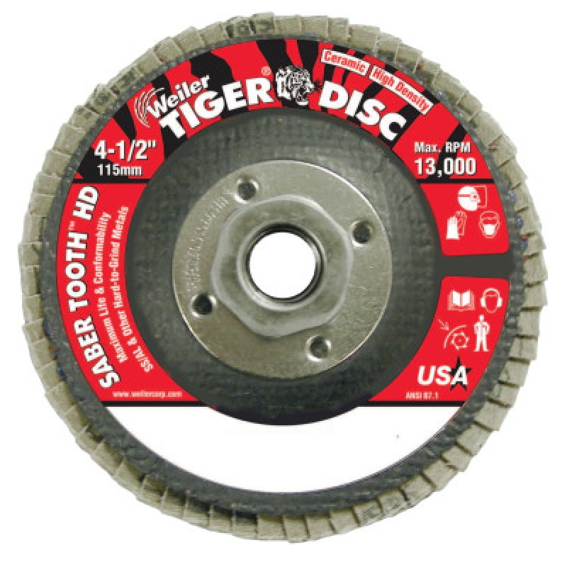 FDGHDC-4-1/2 X 5/8-11 60C T27-WEILER CORPORAT-804-50134