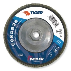 6" DIAMETER- 5/8-11 ARBOR- 60 GRIT-WEILER CORPORAT-804-50660