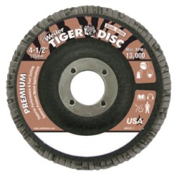 4-1/2" TIGER DISC ABRSVFLAP DISC 40 AO 7/8" AH-WEILER CORPORAT-804-50663