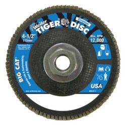 4-1/2" TIGER DISC BIG CAT ARBOR 5/8" 11 ARBOR-WEILER CORPORAT-804-50808