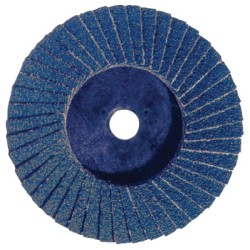 3" BOBCAT ABRASIVE FLAPDISC-36Z-FLAT-PLAST BACK-WEILER CORPORAT-804-50912