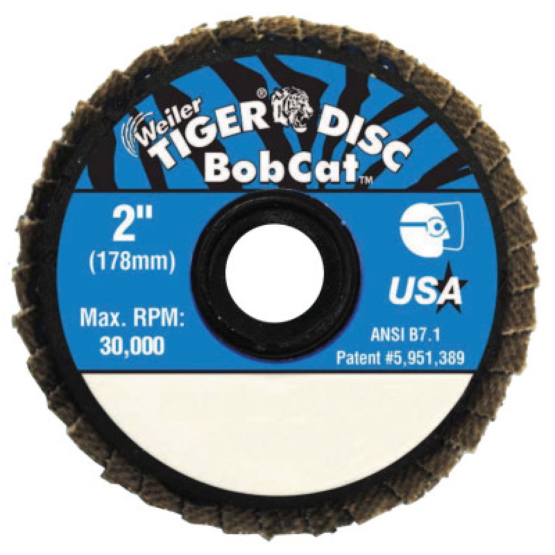 BOBCAT DISC 2" ANGLED 40GRIT-WEILER CORPORAT-804-50923