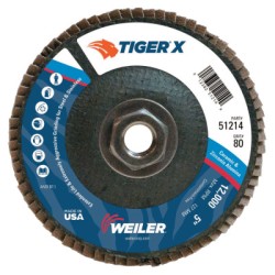 5" TIGER X FD  ANG  PHENBACK  80Z  5/8"-11 UNC-WEILER CORPORAT-804-51214