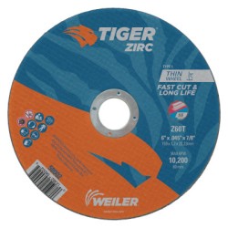 6 X 045 TIGER ZIRC TY1 C-O WHL  7/8 AH-WEILER CORPORAT-804-58002