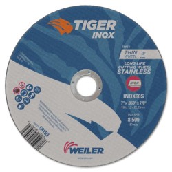 7 X .060 TIGER INOX T1 CUTTING WHEEL 60S 7/8 AH-WEILER CORPORAT-804-58103