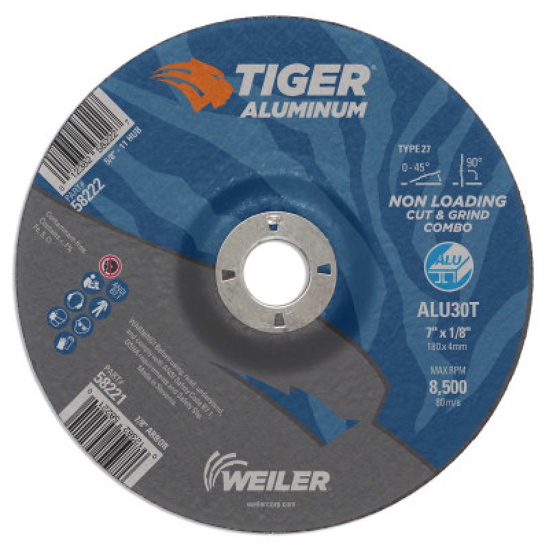 CMB-7 X 1/8 X 7/8 ALU30TT27-WEILER CORPORAT-804-58221