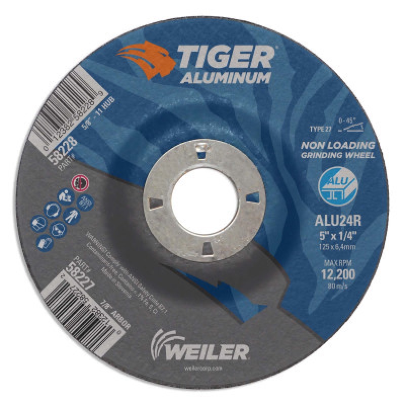 GW-5 X 1/4 X 7/8 ALU24RT27-WEILER CORPORAT-804-58227