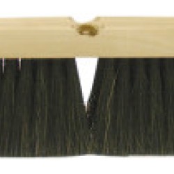 24" MED SWEEP FLOOR BRUSH W/BLK TAMPICO CENTER-WEILER CORPORAT-804-70068