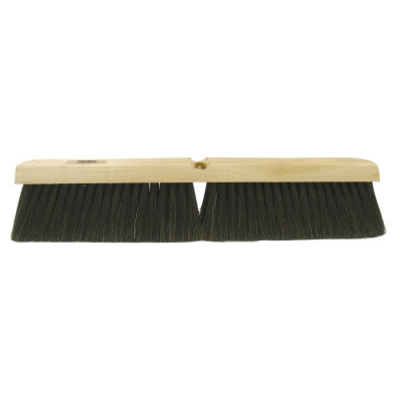 24" MED SWEEP FLOOR BRUSH W/BLK TAMPICO CENTER-WEILER CORPORAT-804-70068