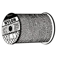 1/8" X 1000' SOLID BRAIDNYLON-ORION ROPEWORKS-811-710040-01000-0
