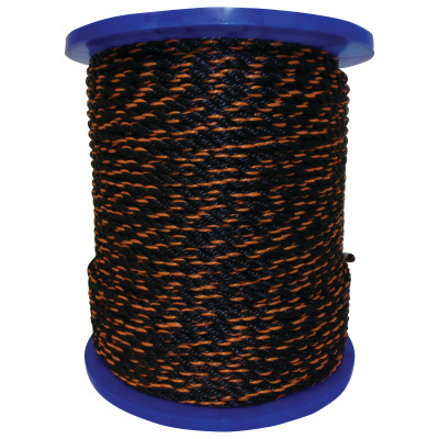 1/2 X 600 TW POLYLITE TRUCK BLK W/1 OR-ORION ROPEWORKS-811-340160-00600-R0331