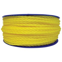 1/4" X 600' TWISTED POLYLITE YELLOW-ORION ROPEWORKS-811-350080-00600-R0278