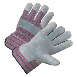 LEA PALM RUBBERIZED SC GLOVE-LADIES-PROTECTIVE INDU-813-558L