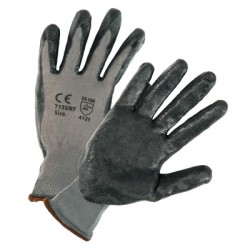 FOAM NITRILE PALM COATEDNYLON GLOVE-PROTECTIVE INDU-813-713SNF/L