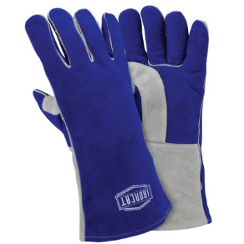 PREMIUM SIDE SPLIT COWHIDE WELDING GLOVE  DOUBLE-PROTECTIVE INDU-813-9051/L