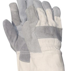 DOUBLE LEATHER PALM GLOVE  SIZE LARGE-WELLS LAMONT IN-815-Y3101L
