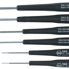 6 PC SET SLOTTED PRECISION-WIHA TOOLS*817*-817-26090