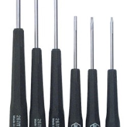 6PC. PRECISION TORX DRIVER SET T6- T7- T8--WIHA TOOLS*817*-817-26790