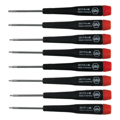 SET  SCREWDRIVER PRECISION TORX 8PC-WIHA TOOLS*817*-817-26791