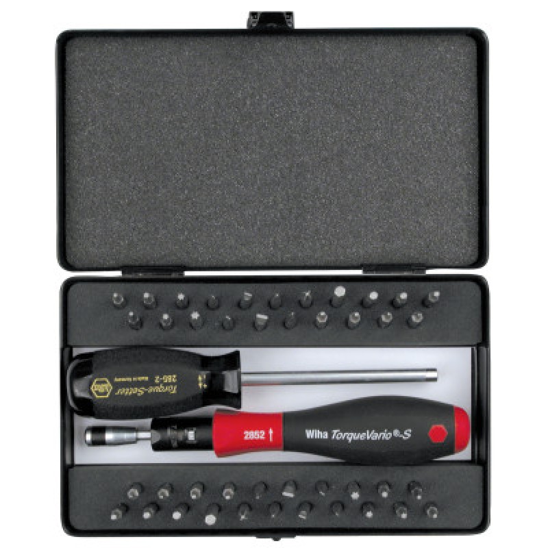 TORQUEVARIO-S 1/4 BIT 51PC SET-WIHA TOOLS*817*-817-28595