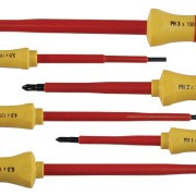 6PC ELECTRICIAN INSULATED SCREWDRIVER-WIHA TOOLS*817*-817-32092