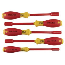 INSULATED NUT DRIVER 7PCINCH SET-WIHA TOOLS*817*-817-32294