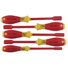 5 PIECE SOFT FINISH NUTDRIVER SET-WIHA TOOLS*817*-817-32292