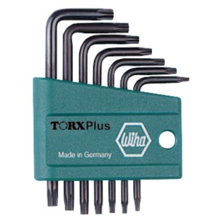 PLUS L-KEY SHORT ARM 7 PC SET-WIHA TOOLS*817*-817-36197