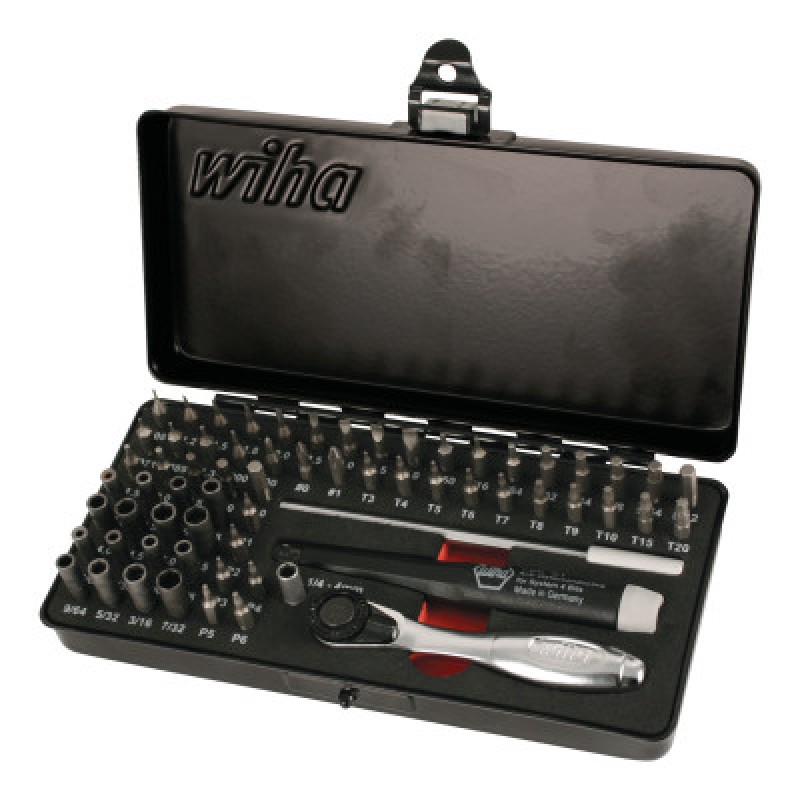RATCHET  72 T  SYSTEM 4MICRO BIT SET-WIHA TOOLS*817*-817-75965