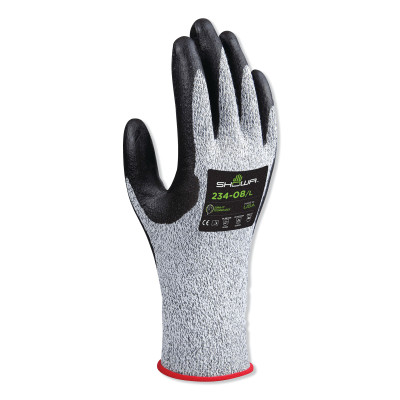 FOAM NITR PALM-BL/WH/GR 15-GA  ANSI CUT LVL4/XXL-SHOWA BEST GLOV-845-234XXL-10