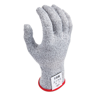 UNCOATED CUT RESISTANTHPPE GRAY KNIT GLOVE-SHOWA BEST GLOV-845-234X-09