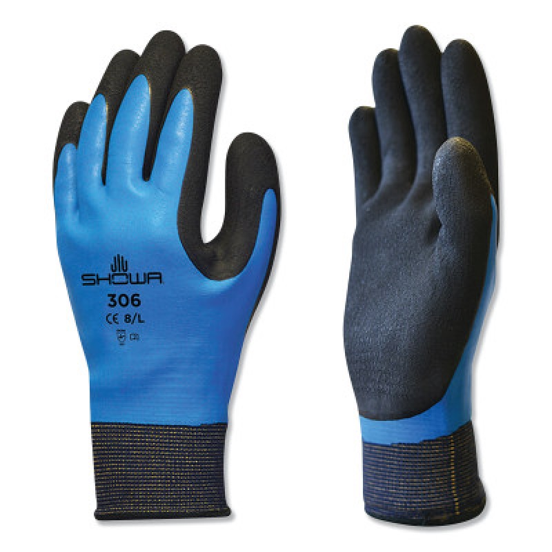 FULLY COATED LATEX FOAM ROUGH FINISH XL-SHOWA BEST GLOV-845-306XL-09