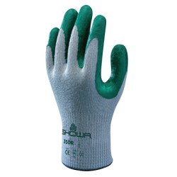 DISPOSE NITRILE-COATED-PALM DIPPED-  DZ12-SHOWA BEST GLOV-845-350XL-10