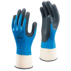 DISPOSE FULL NITRILE BLUE UNDERCOATIN DZ6-SHOWA BEST GLOV-845-377XXL-10