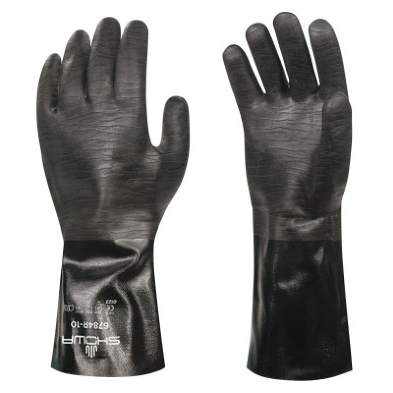 DISP ISTANT NEOPRENE FULLY COATED HEAV DZ3-SHOWA BEST GLOV-845-6784R-10