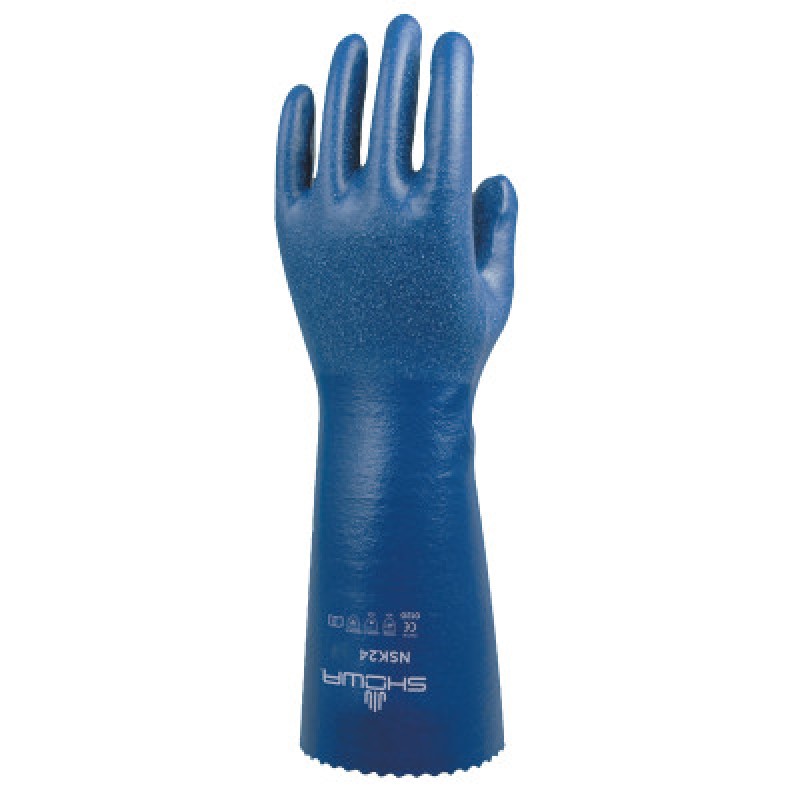 DISP ISTANT NITRILE- FULLY COATED 14"  DZ6-SHOWA BEST GLOV-845-NSK24-09