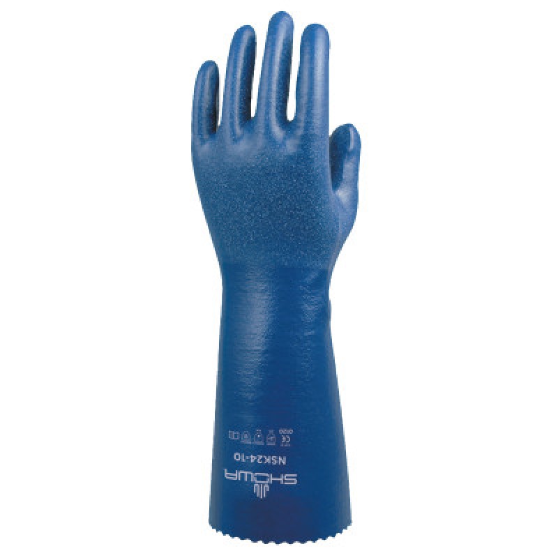 DISP ISTANT NITRILE- FULLY COATED 14"  DZ6-SHOWA BEST GLOV-845-NSK24-10