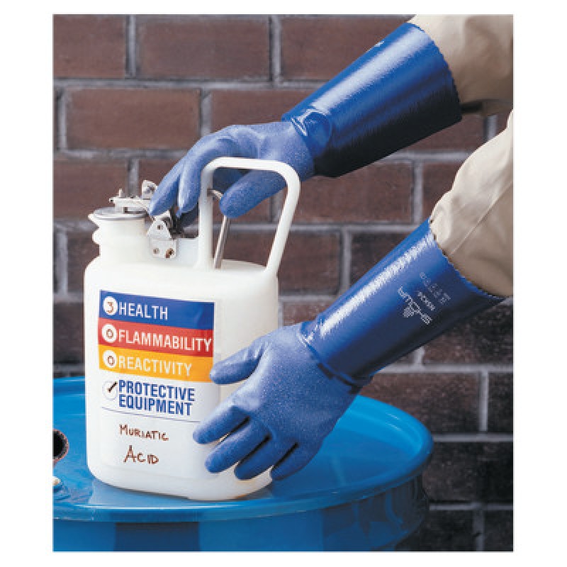 DISP ISTANT NITRILE- FULLY COATED 14"  DZ6-SHOWA BEST GLOV-845-NSK24-08