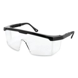 SEBRING BLACK/CLEAR SAFETY GLASSES-SUREWERX USA IN-851-S73801