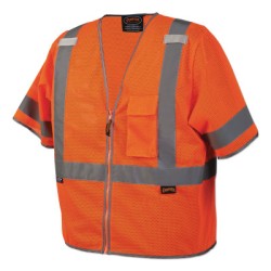6790U ORANGE VEST WITH SHORT-SUREWERX USA IN-852-V1023950U-S