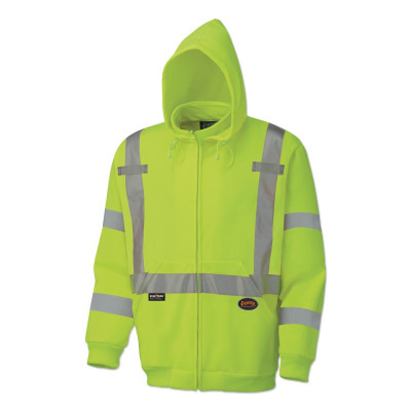 6925AU GREEN FLEECE HOODIE M-SUREWERX USA IN-852-V1060461U-M