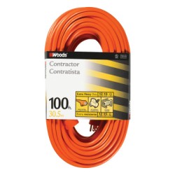 EXTENSION CORD 12/3 X100 FT ORAN-COLEMAN CABLE-860-530