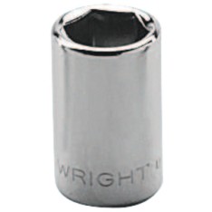 1/2" 1/4"DR 6PT STD SOCKET-WRIGHT TOOL ***-875-2016