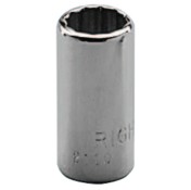 5/16" 1/4"DR STANDARD SOCKET 12-POINT-WRIGHT TOOL ***-875-2110