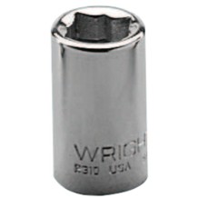 1/4" 1/4"DR 8PT SQ STD SOCKET-WRIGHT TOOL ***-875-2308